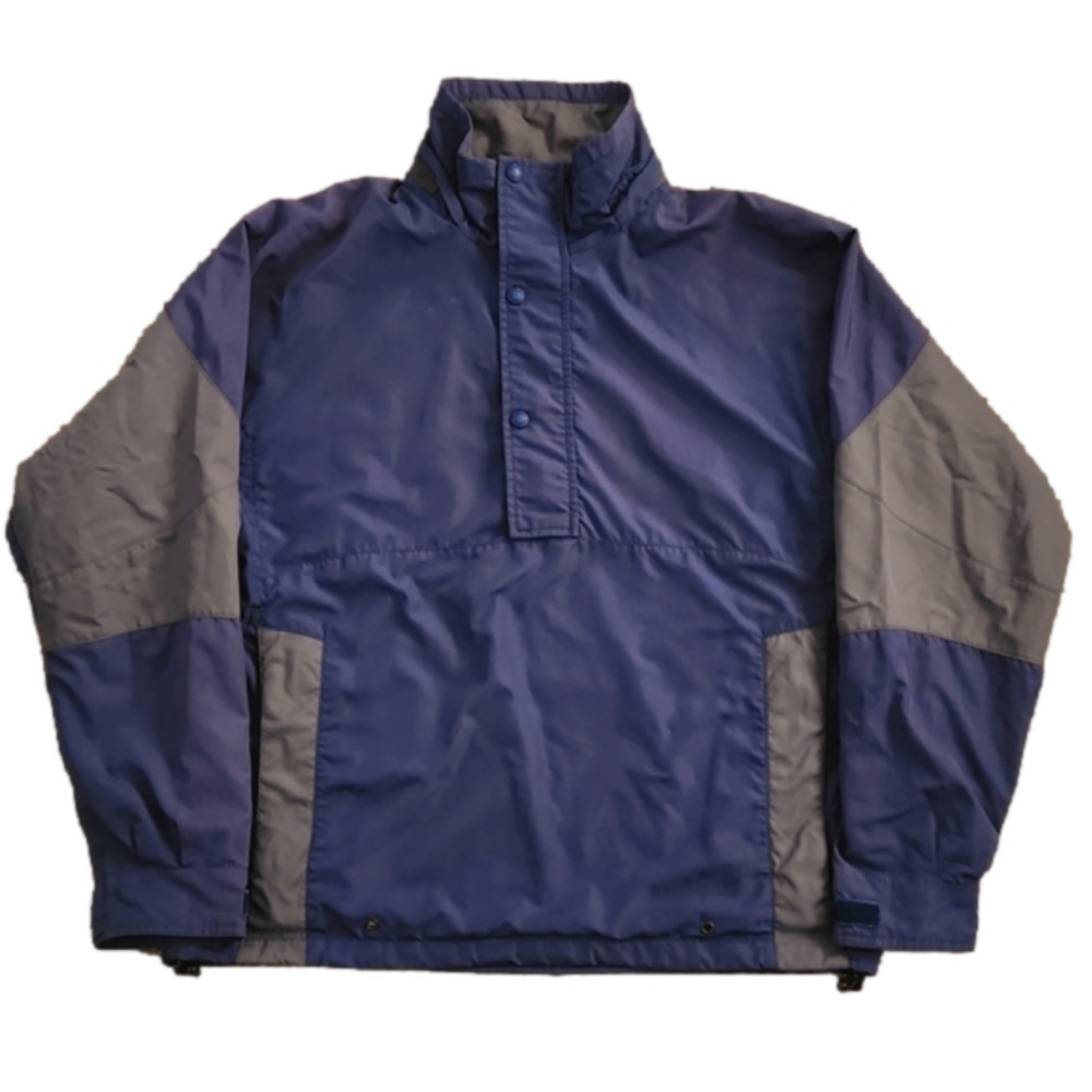 CABELA'S Gore-Tex Blue & Gray Windbreaker Jacket